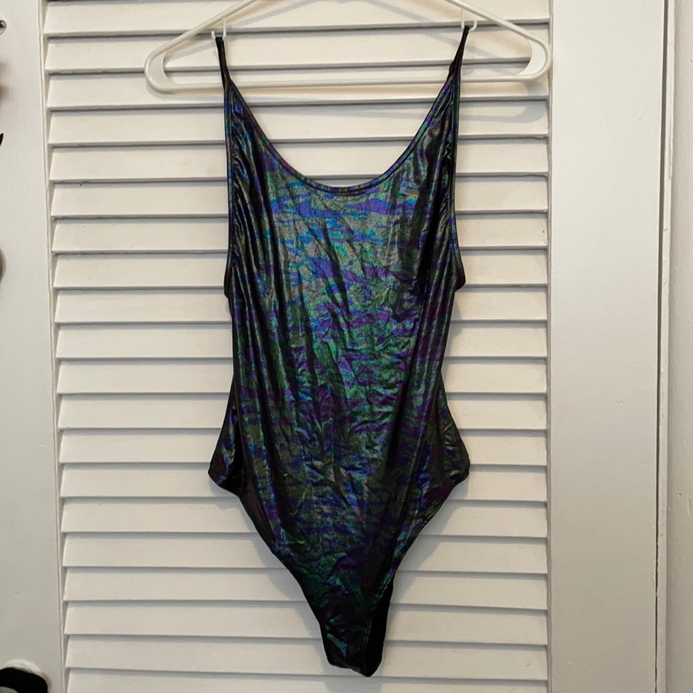 oil slick bodysuit